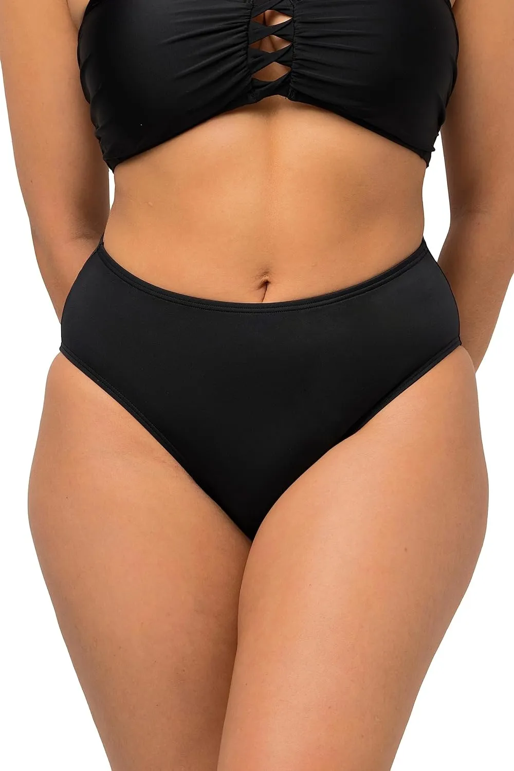 Bild von Ulla Popken Damen Bikinihose in großen Größen