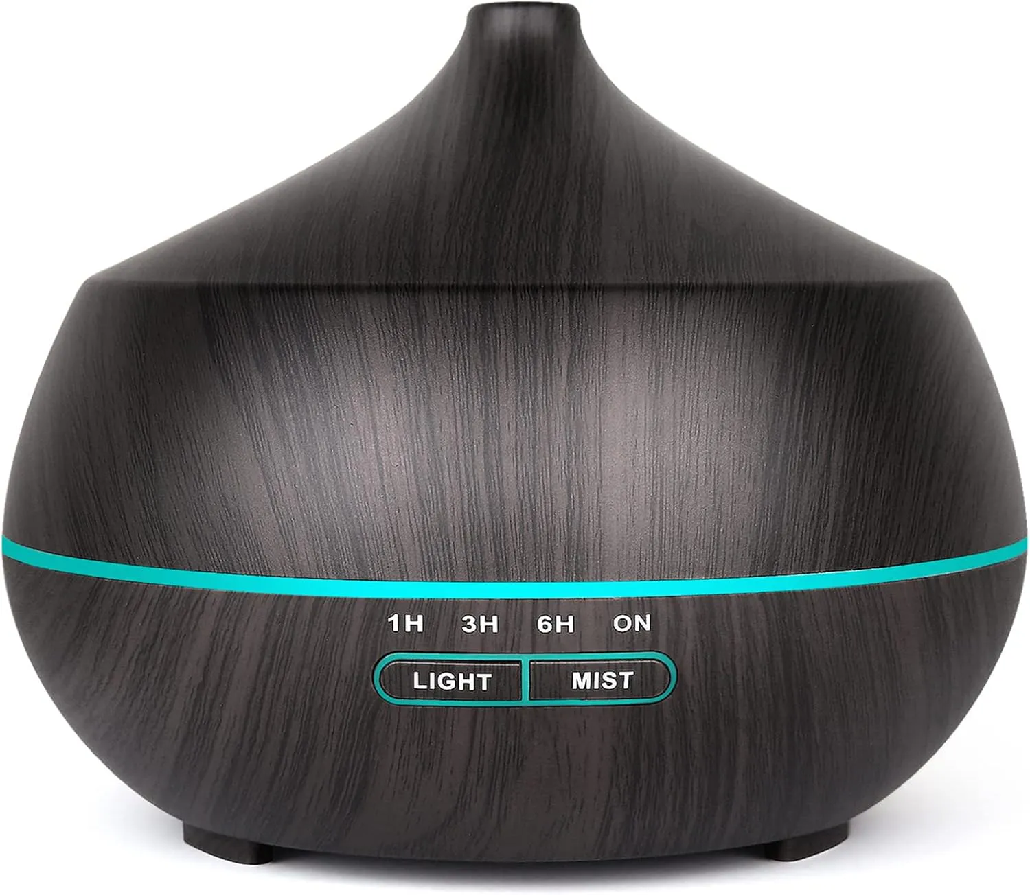 Bild von Ultraschall Aroma Diffuser 400 ML mit 7 Farben LED und Timer für Schlafzimmer und Büro in Schwarz