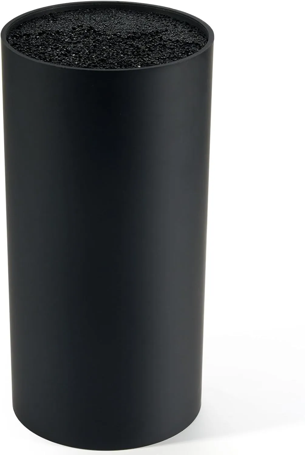 Bild von Universal Messerblock in Schwarz mit flexiblen Lamellen für 4 bis 10 Messer, unbestückt, 23 x 11 x 11 cm
