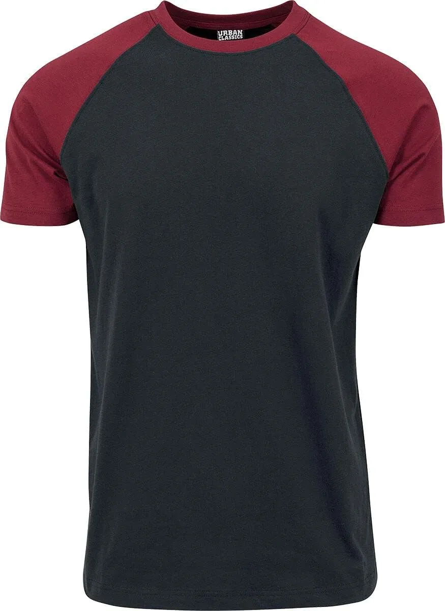 Bild von Urban Classics Herren Raglan Contrast Tee in verschiedenen Farben und Größen von S bis 5XL