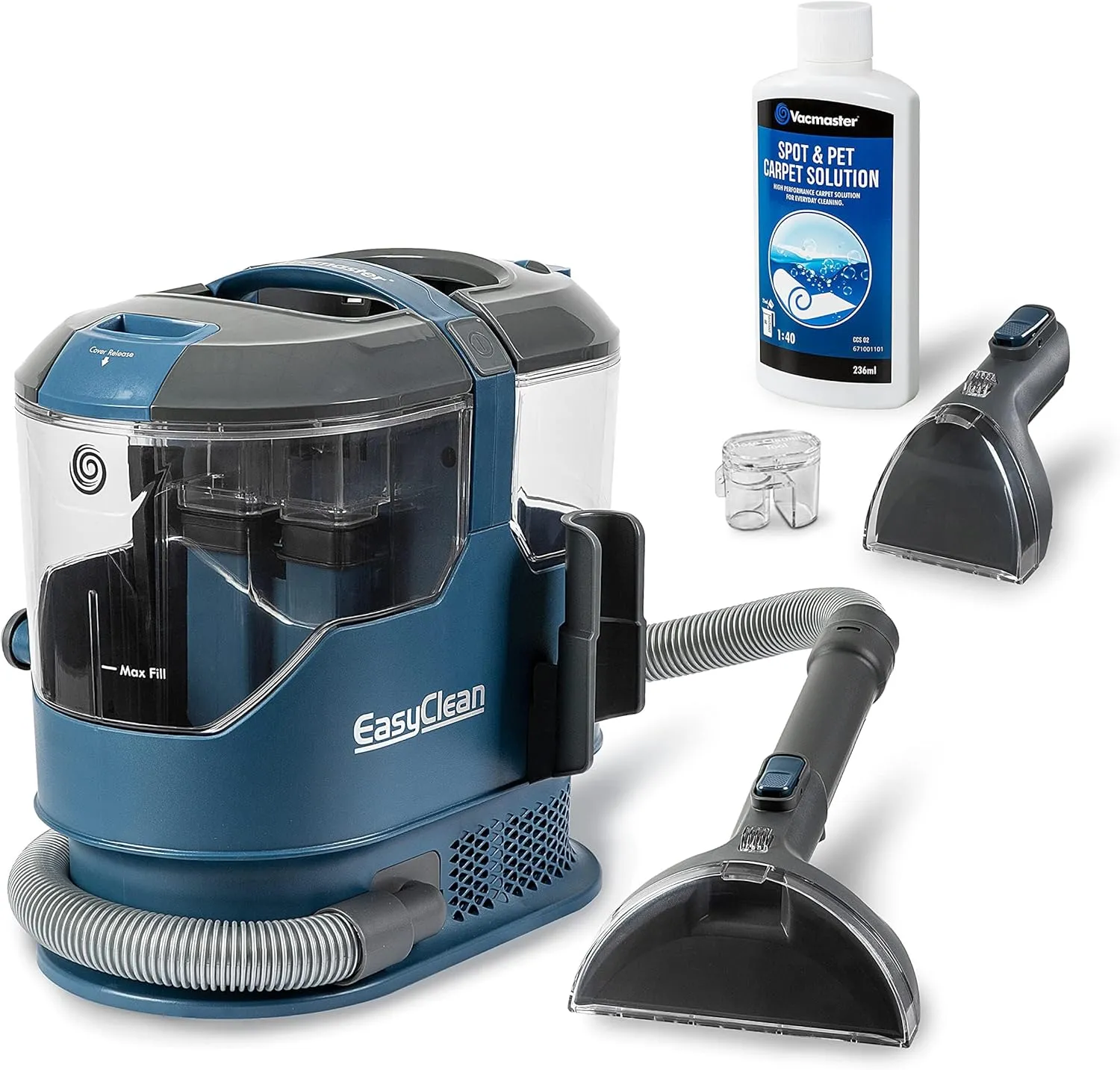 Bild von Vacmaster SCA0801 Waschsauger mit 800 Watt für Teppiche, Polster und Autos, Nass-Trocken-Funktion und starke Saugkraft