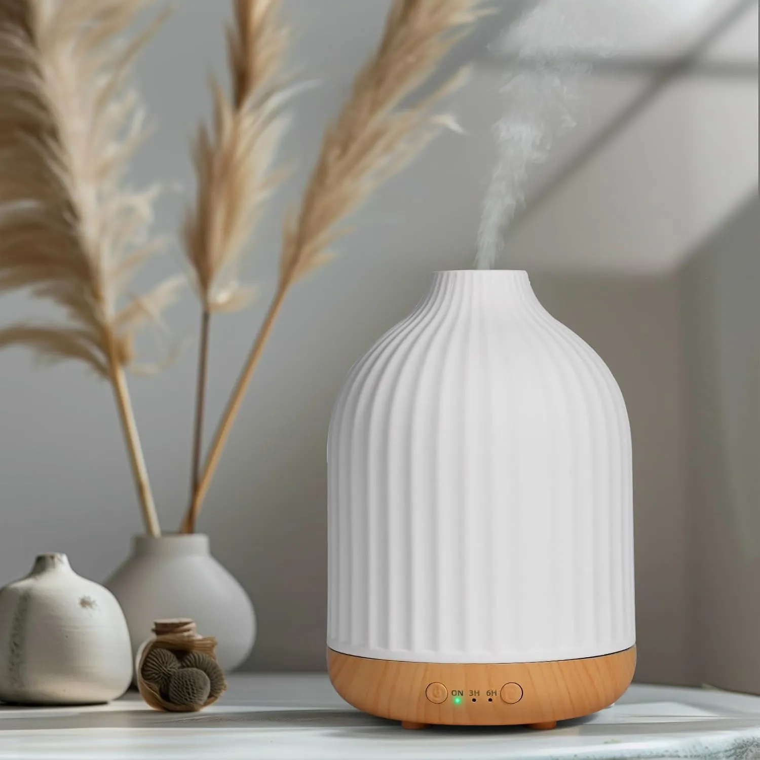 Bild von Vankarr Aroma Diffuser mit 250 ml für ätherische Öle, ideal für Yoga, Büro und Schlafzimmer