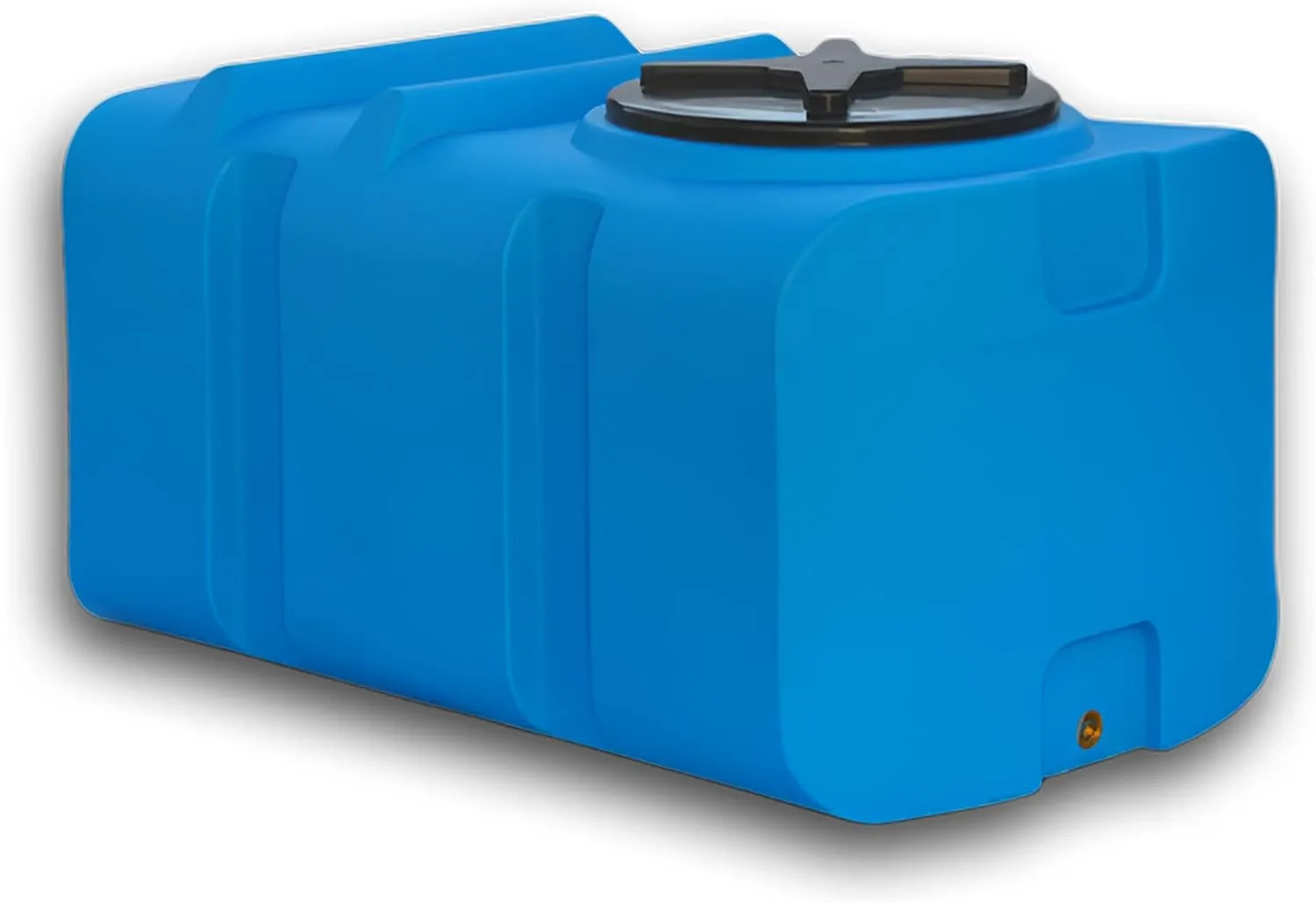 Bild von Varile 300L Trinkwassertank in Blau mit BPA-freiem Material und integriertem 3/4 Zoll Messinggewinde, lebensmittelgeeignet und hergestellt in der EU