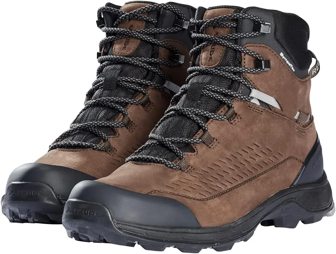 Bild von VAUDE Damen Trekking- und Wanderschuhe TRK Skarvan Tech Mid STX aus Leder, wasserdicht und rutschfest in Braun
