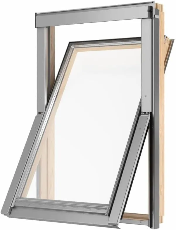 Bild von Velux RoofLite+ Dachfenster aus Holz mit Eindeckrahmen in der Größe 55 x 78 cm