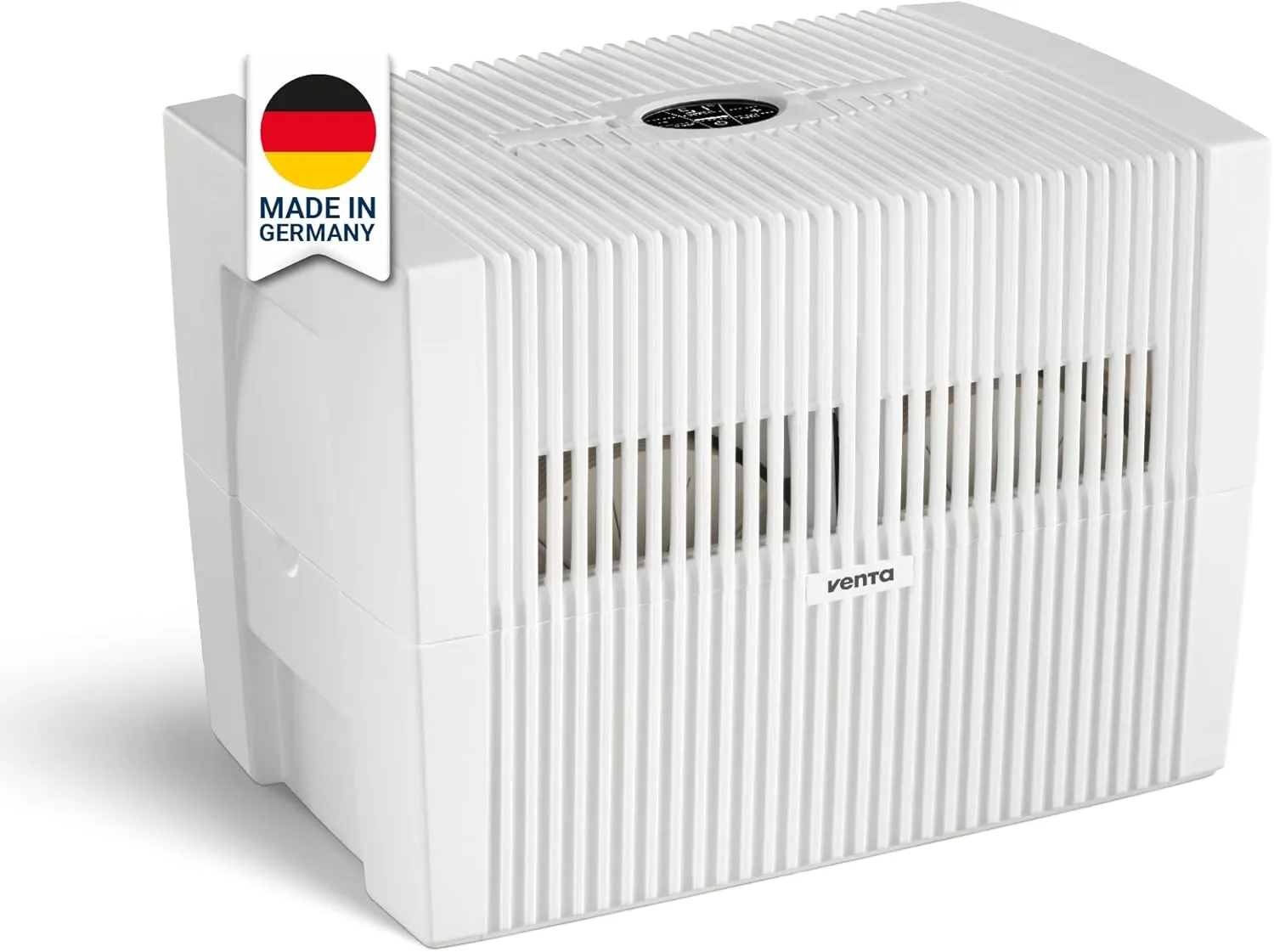 Bild von Venta LW45 Comfort Plus Luftbefeuchter für Räume bis 60 m², leise mit 24 dB, energieeffizient, 10 l Tank, Automatik- und Sleep-Modus, Duftfunktion