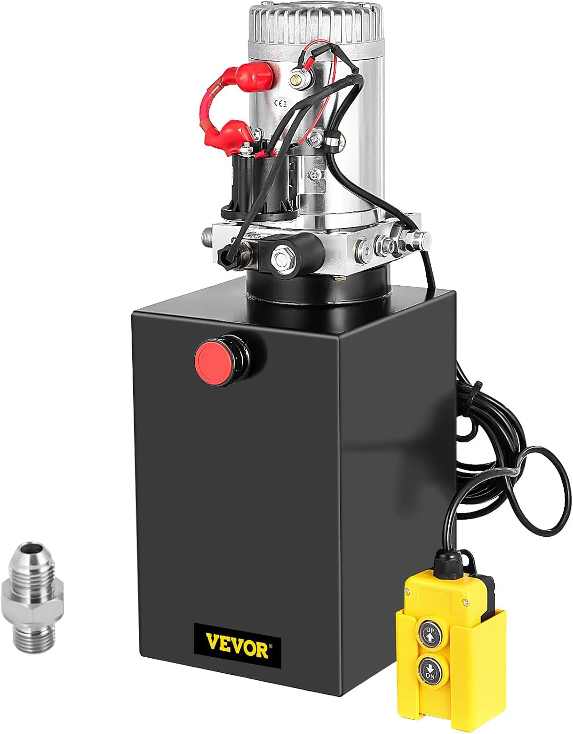 Bild von VEVOR 13 QT Hydraulikpumpe für Kippanhänger mit 12 V