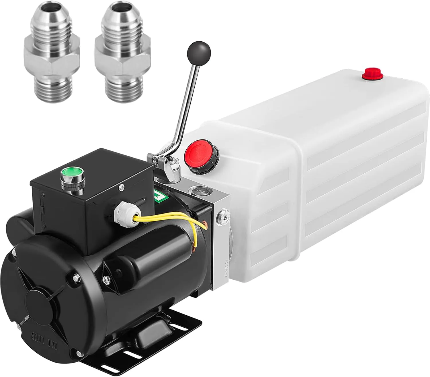 Bild von VEVOR Hydraulikaggregat mit 3 PS und einstellbarem Pumpendruck bis 2750 PSI
