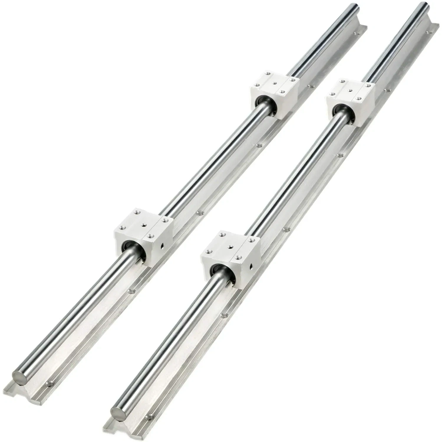 Bild von VEVOR Linearführung Set mit 2 Schienen à 1500 mm und 4 SBR16UU Führungswagen für 3D Drucker und CNC Maschinen