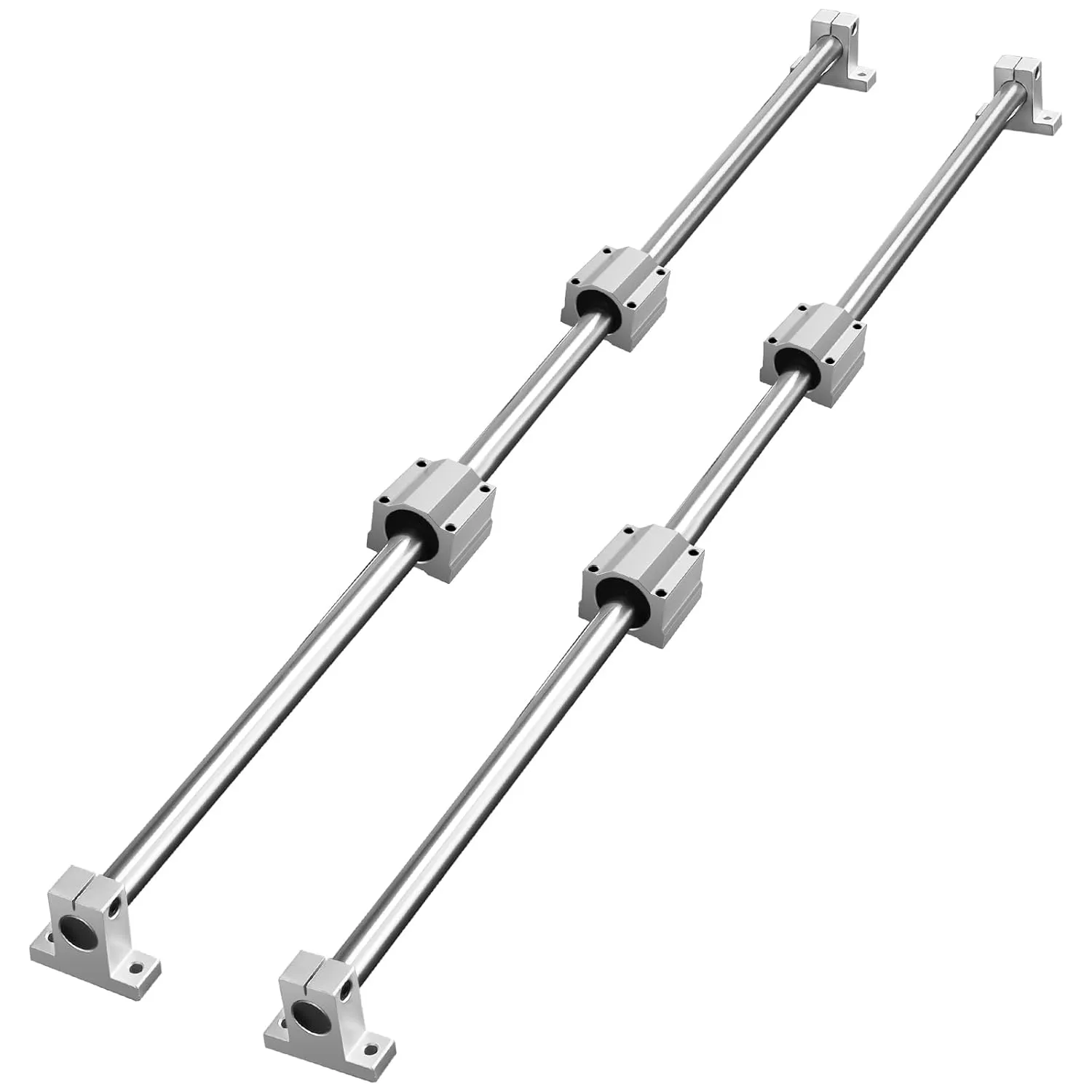 Bild von VEVOR Linearführungsschienen-Set SFC16 mit 1000 mm Länge und Zubehör