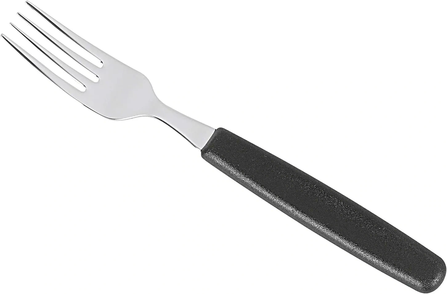 Bild von Victorinox Tafelgabel für den täglichen Gebrauch mit ergonomischem Griff in Schwarz, Swissmade und spülmaschinengeeignet