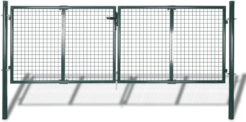 Bild von vidaXL Gartentor Doppeltor 289x125 cm und 306x175 cm