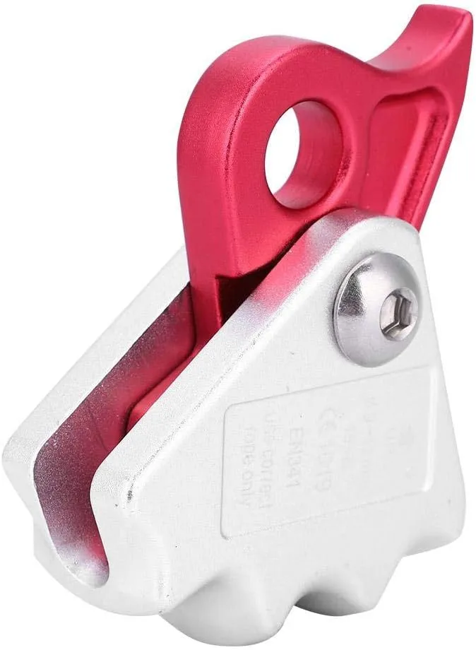 Bild von VOBOR Seilbremse für Kletterausrüstung mit 15 kN, geeignet für 9-12 mm Seile, ideal für Dacharbeiten und Abseilvorgänge