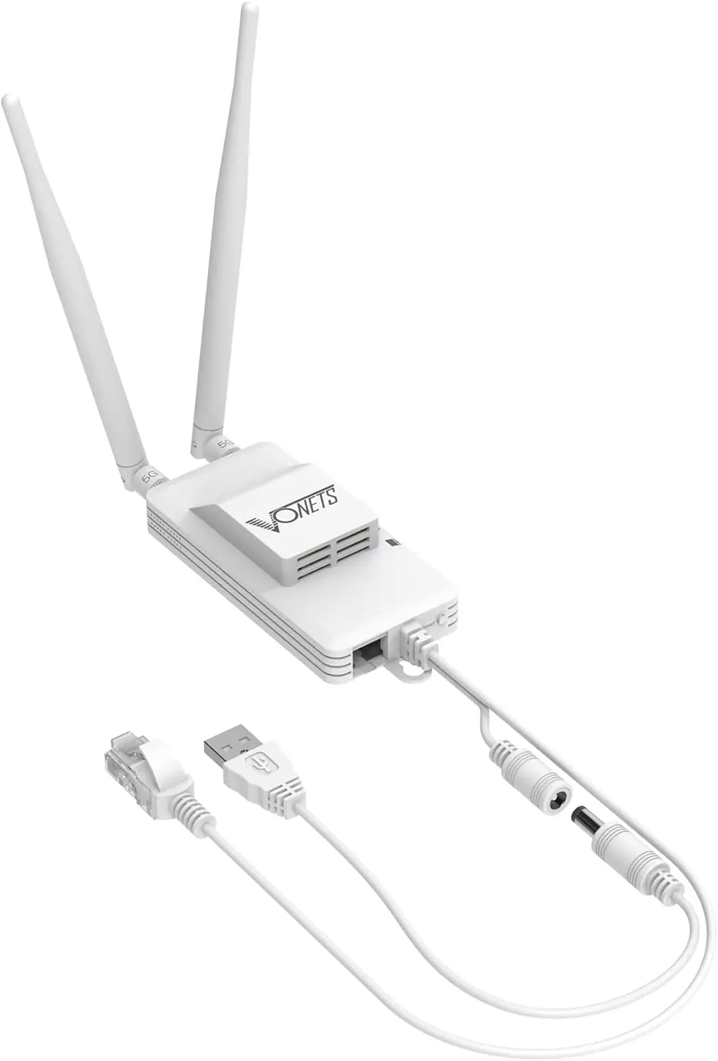 Bild von VONETS VAP11S-5G Mini Wi-Fi Bridge und Router mit zwei externen Antennen für DVR, AGV und PLC