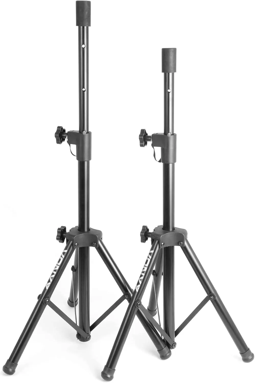 Bild von Vonyx LS02K höhenverstellbares Boxenstativ in Schwarz für Lautsprecher bis 20 kg, 67 bis 115 cm hoch