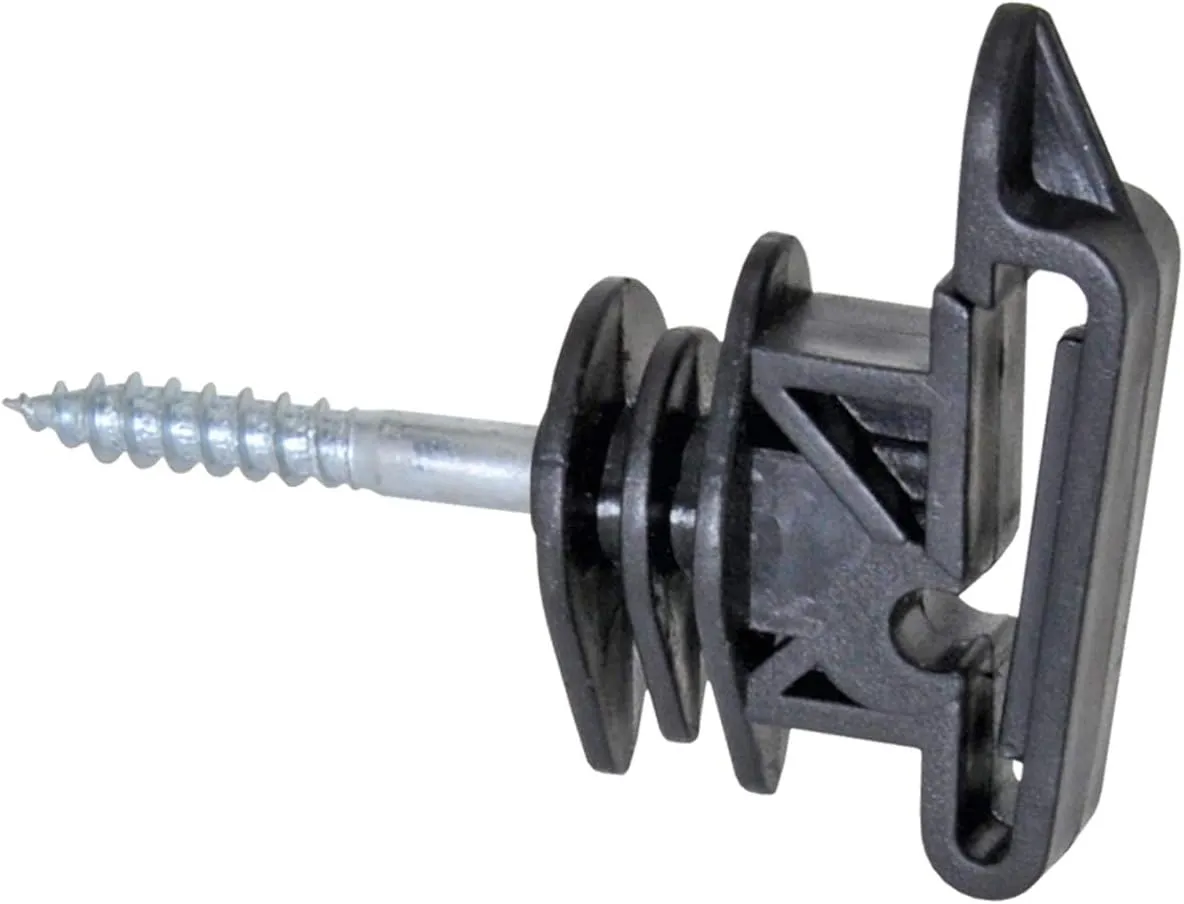 Bild von VOSS.farming Breitbandisolator 100 Stück für Holzpfosten bis 40 mm