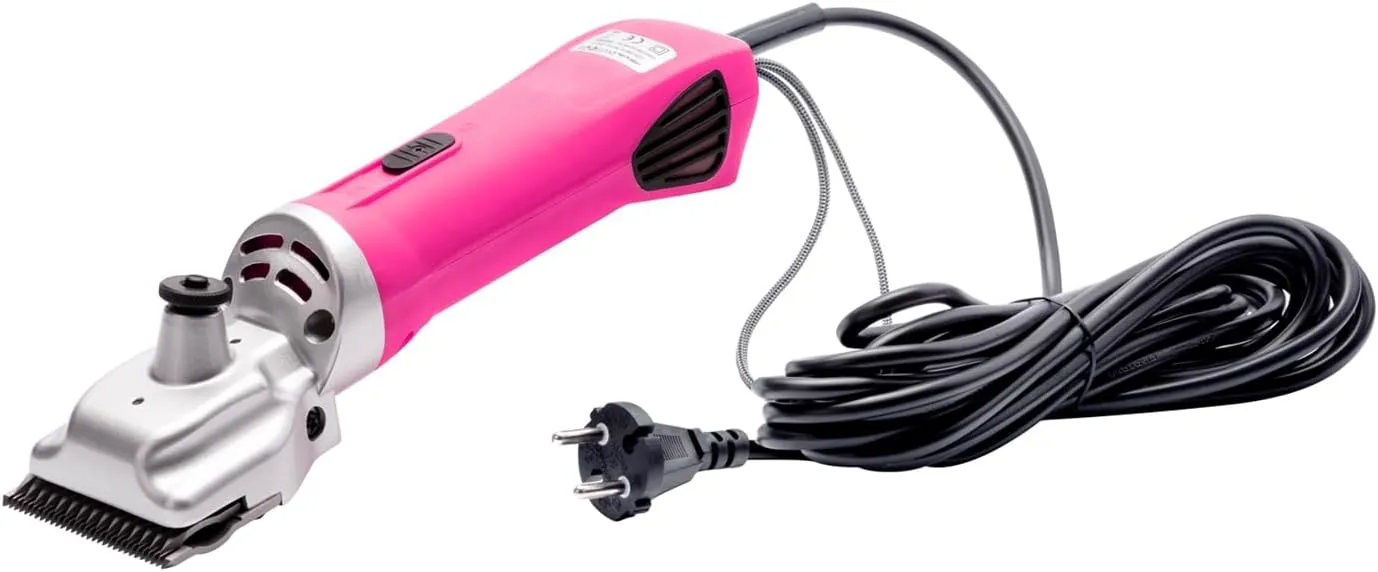 Bild von VOSS.farming profiCUT Schermaschine für Pferde in Pink, extra leise mit Profi Messersatz