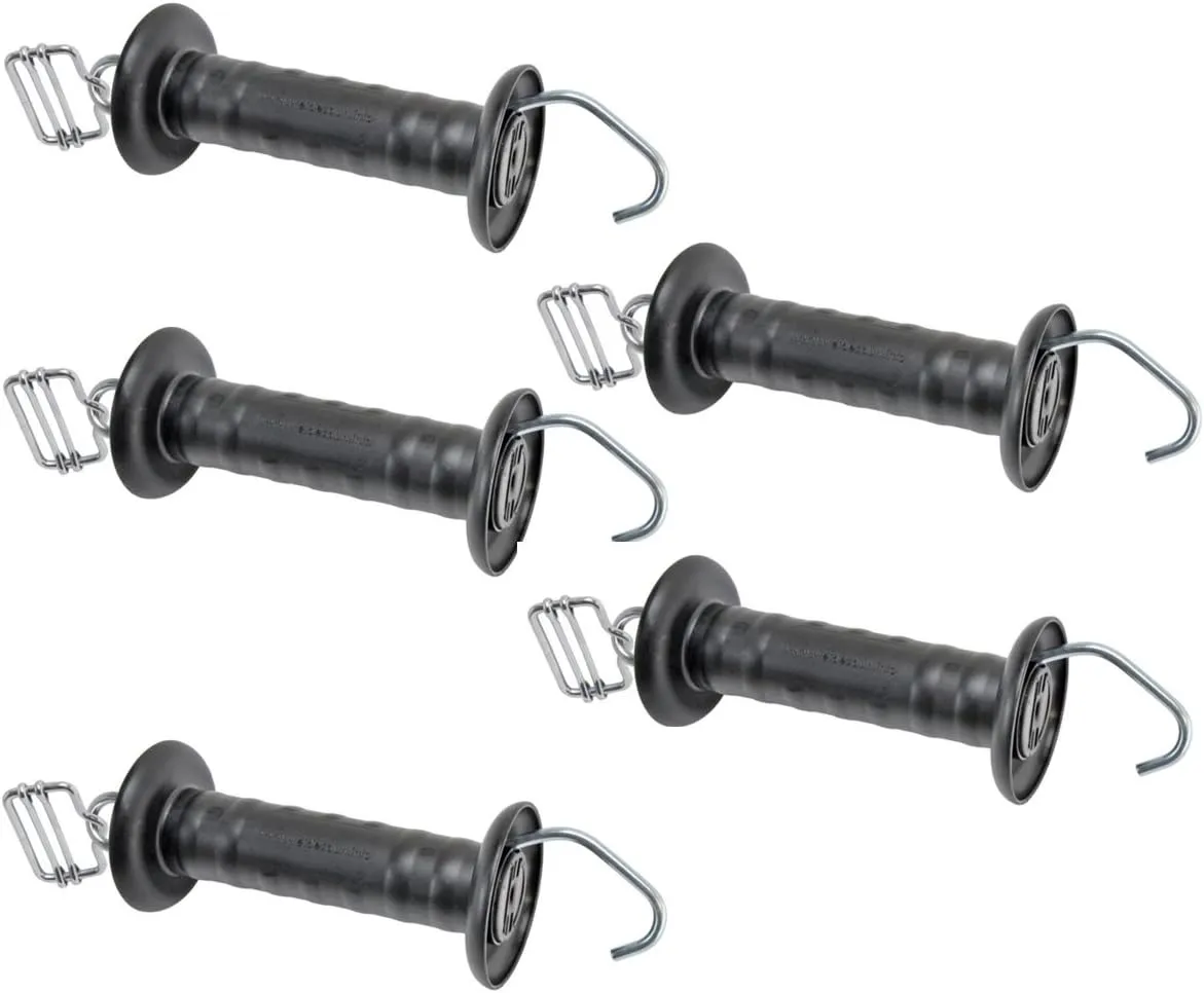 Bild von VOSS.farming Torgriff groß mit Bandanschluss für 40 mm Weidezaunband, verzinkt