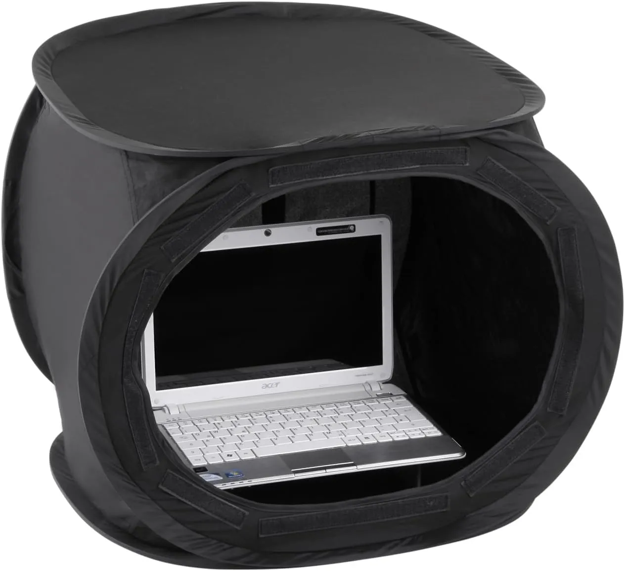 Bild von Walimex pro Pop-Up Laptop-Zelt 50x50x50cm für Sonnen- und Lichtschutz, ideal für Outdoor-Shootings