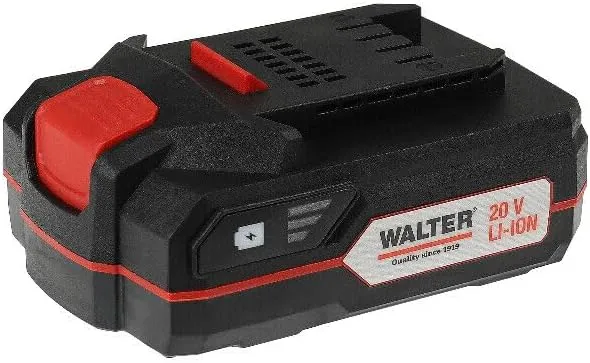 Bild von WALTER 20V 2000mAh Li-Ion Akku, kompatibel mit Kettensäge und Laubsauger, leicht und langlebig