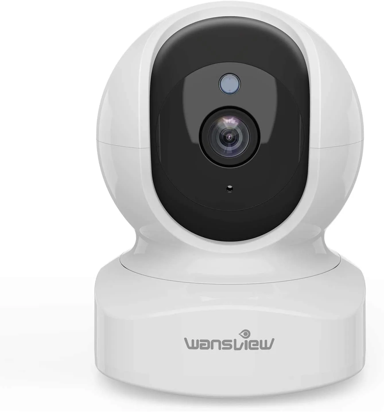 Bild von Wansview Q5 WLAN IP Kamera in Weiß mit 2K Auflösung, schwenkbar, Zwei-Wege-Audio und Datenschutzbereich