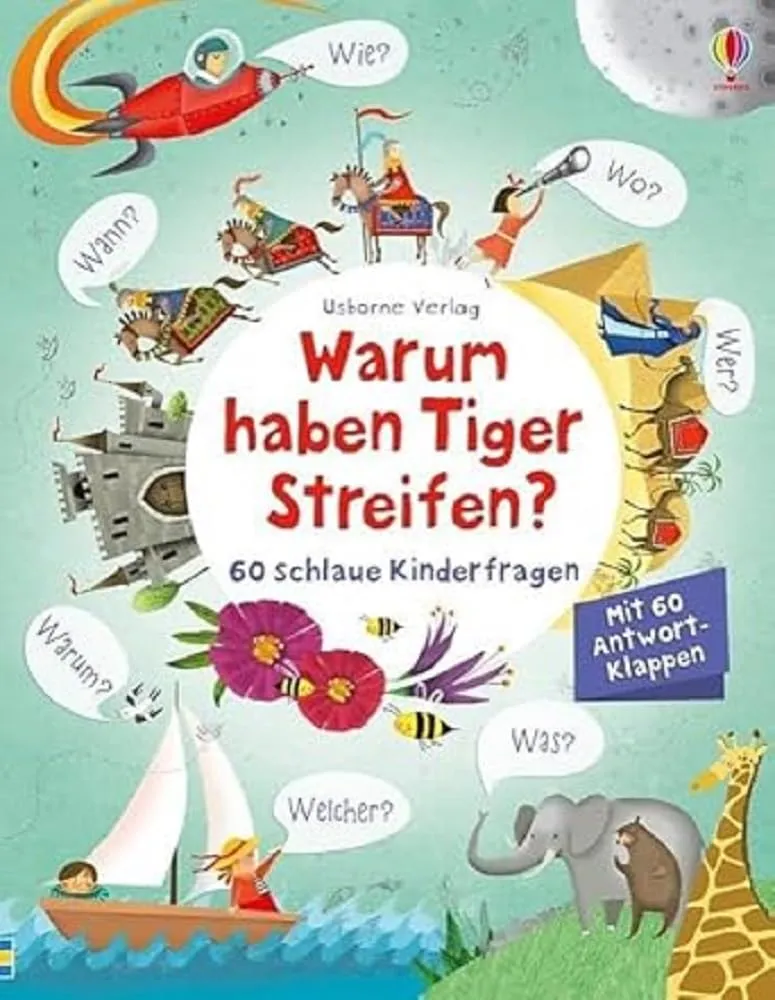 Bild von Warum haben Tiger Streifen? 60 schlaue Kinderfragen und Antworten