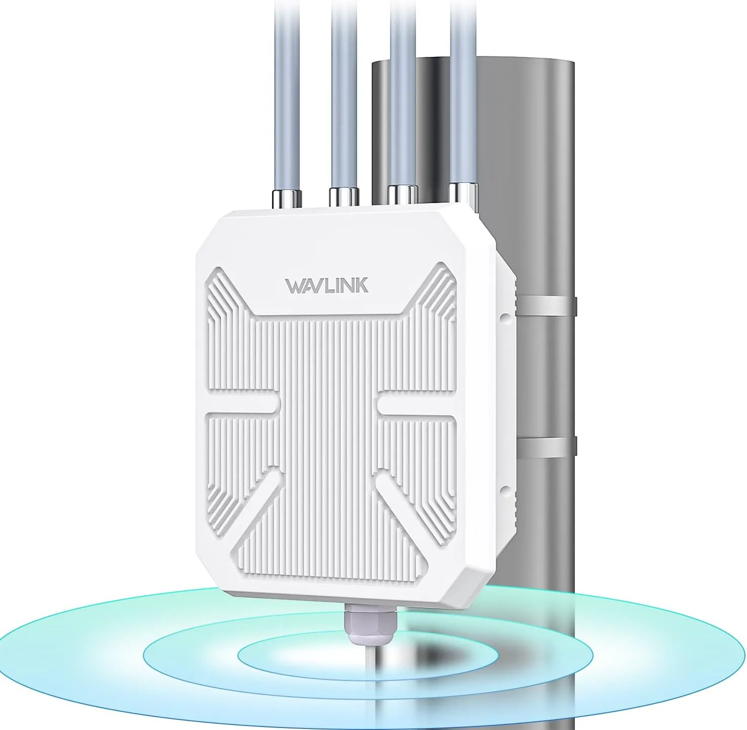 Bild von WAVLINK WiFi6 Outdoor Access Point AX1800M mit Dual Band, PoE und IP67 Wetterschutz