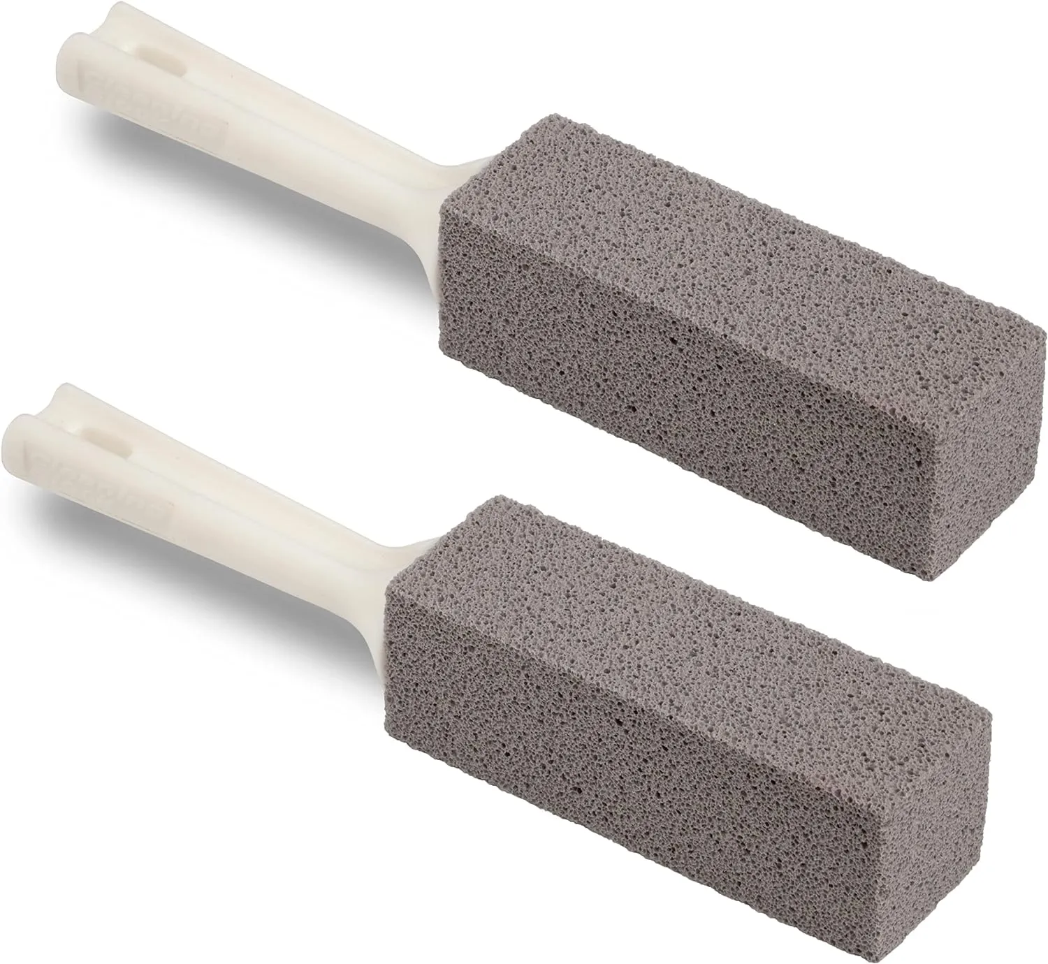 Bild von WC Reinigungsstein mit Griff im 2er Pack, grau