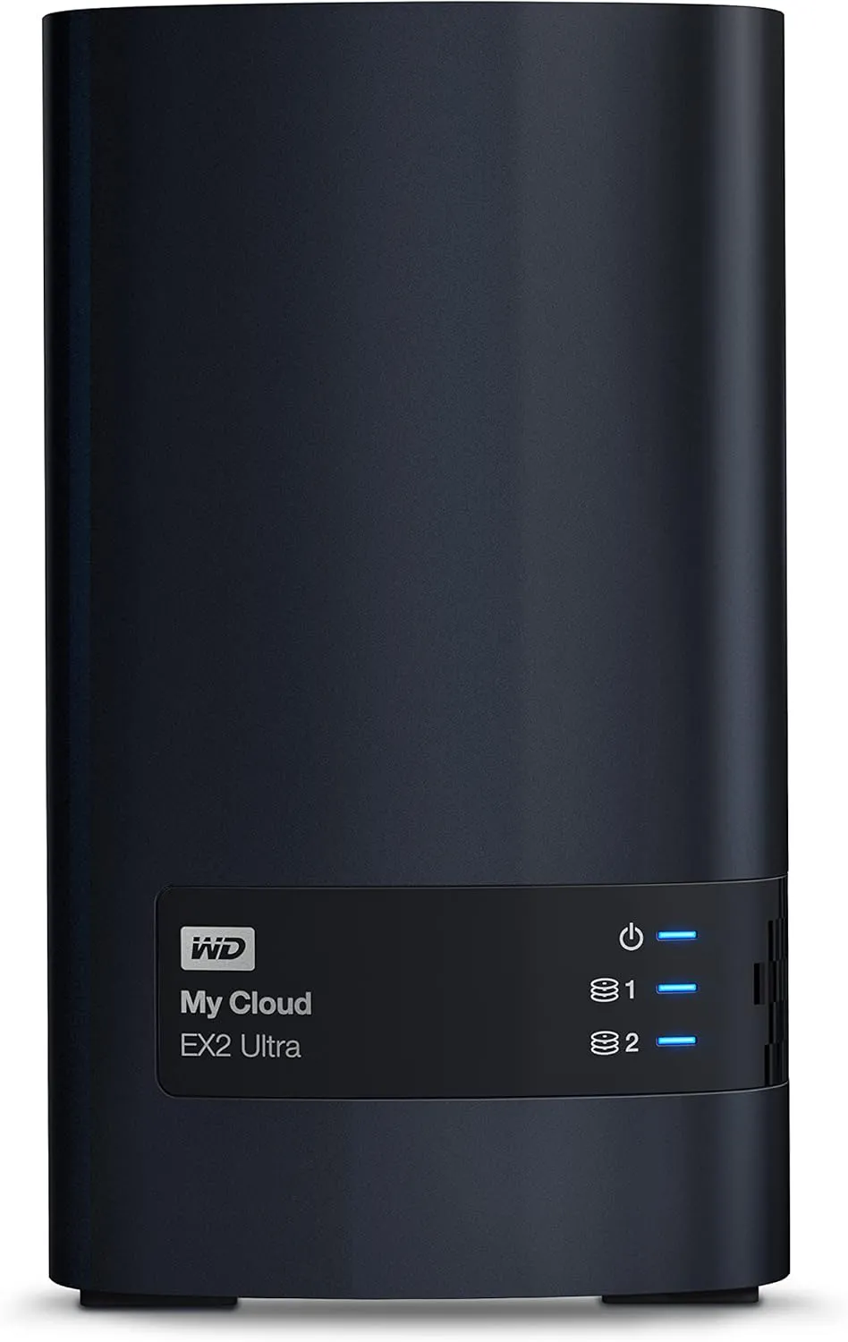 Bild von WD My Cloud EX2 Ultra 4TB NAS mit zwei Schächten und WD Red Festplatten