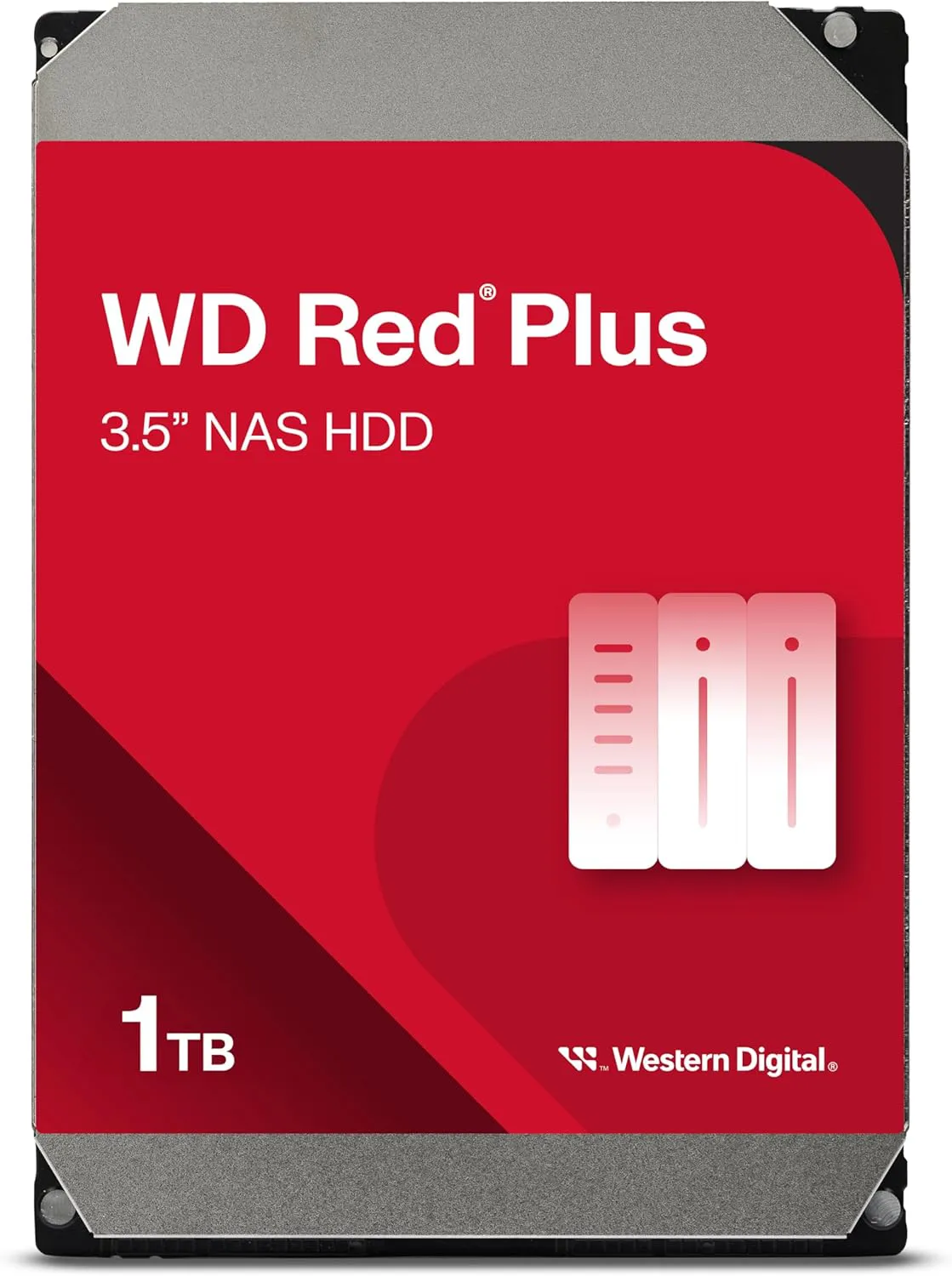 Bild von WD Red 1 TB interne NAS Festplatte 3,5 Zoll mit 5400 U/min und SATA 6 Gbit/s