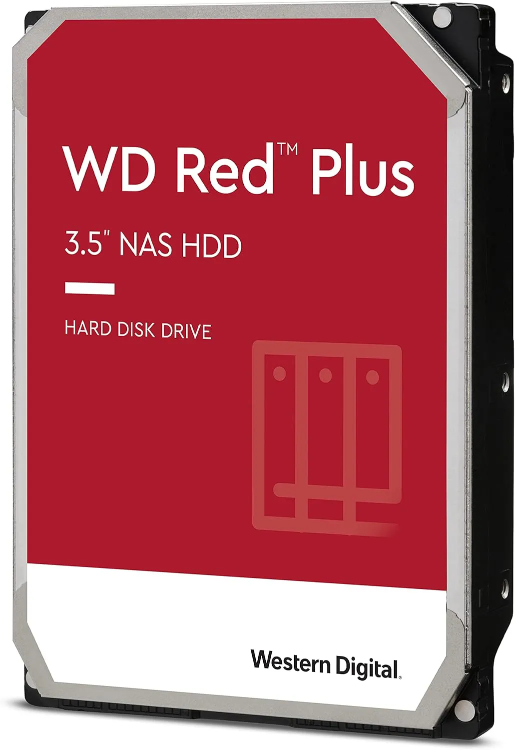 Bild von WD Red Plus interne Festplatte mit 8 TB für NAS Systeme