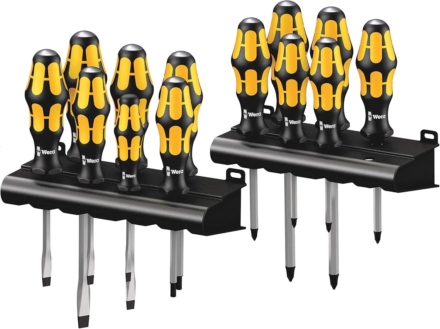 Bild von Wera Big Pack 900 Schraubendreher Set mit 13 Teilen und Rack, Artikelnummer 05133285001
