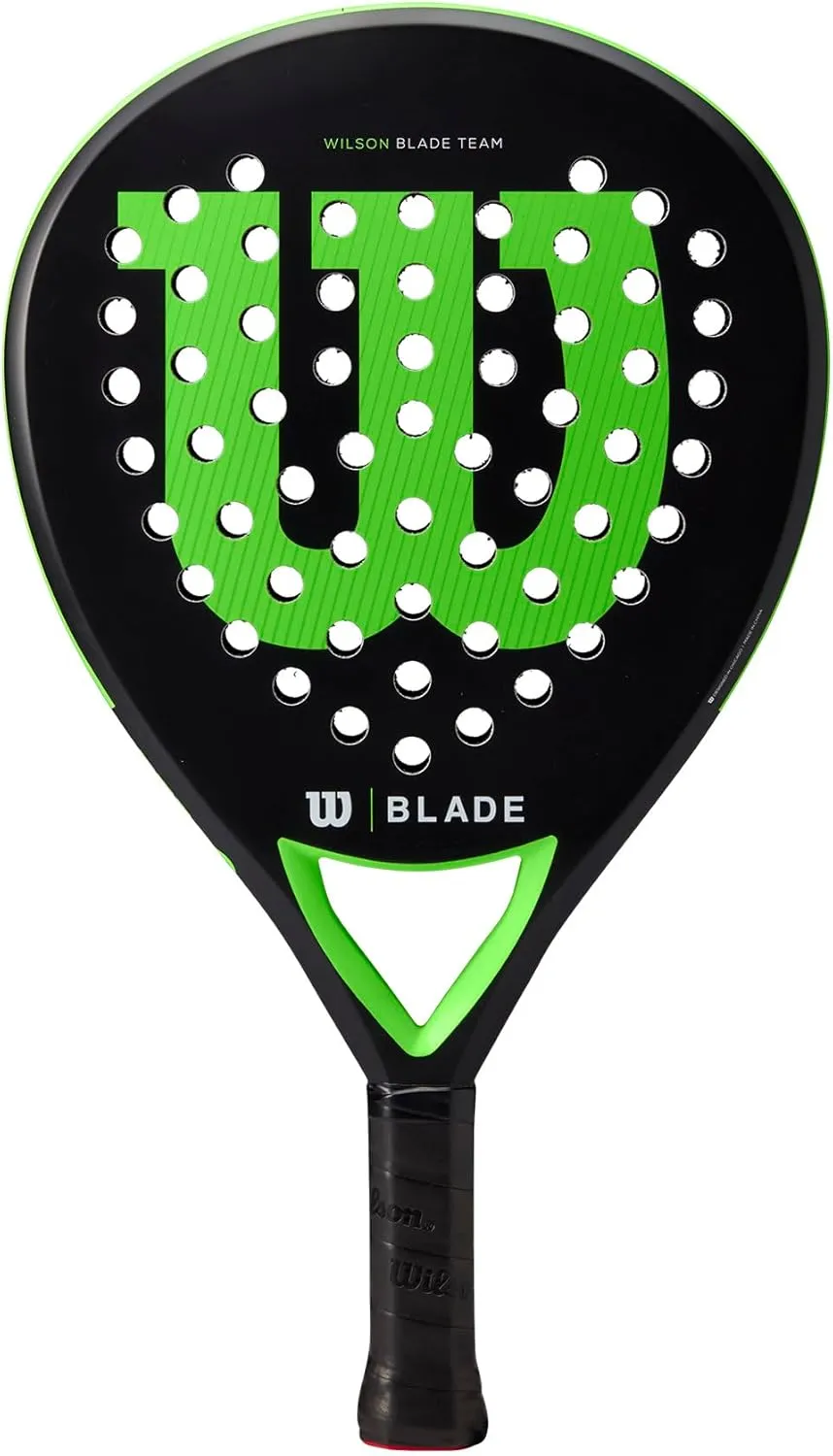 Bild von Wilson Blade Team v2 Padel-Schläger aus Fiberglas und Eva mit einem Gewicht von 370 g