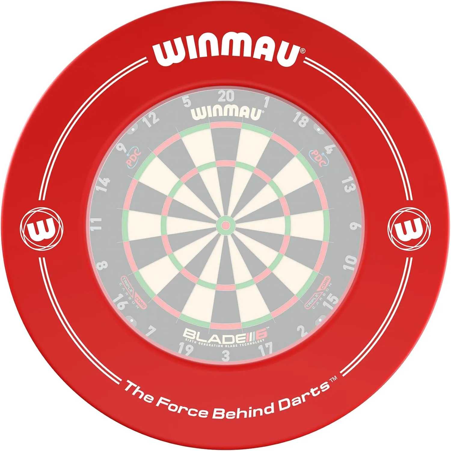 Bild von WINMAU Dartboard Surround für Erwachsene mit Druckdesign