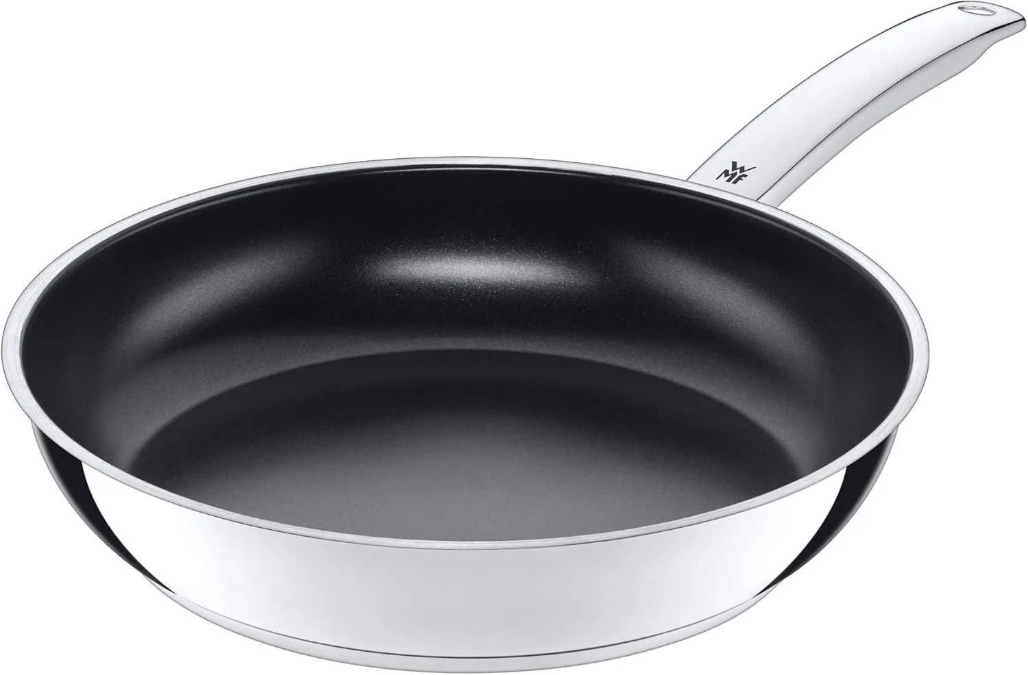 Bild von WMF Durado Bratpfanne 28 cm aus Cromargan Edelstahl mit Keramikbeschichtung, backofenfest