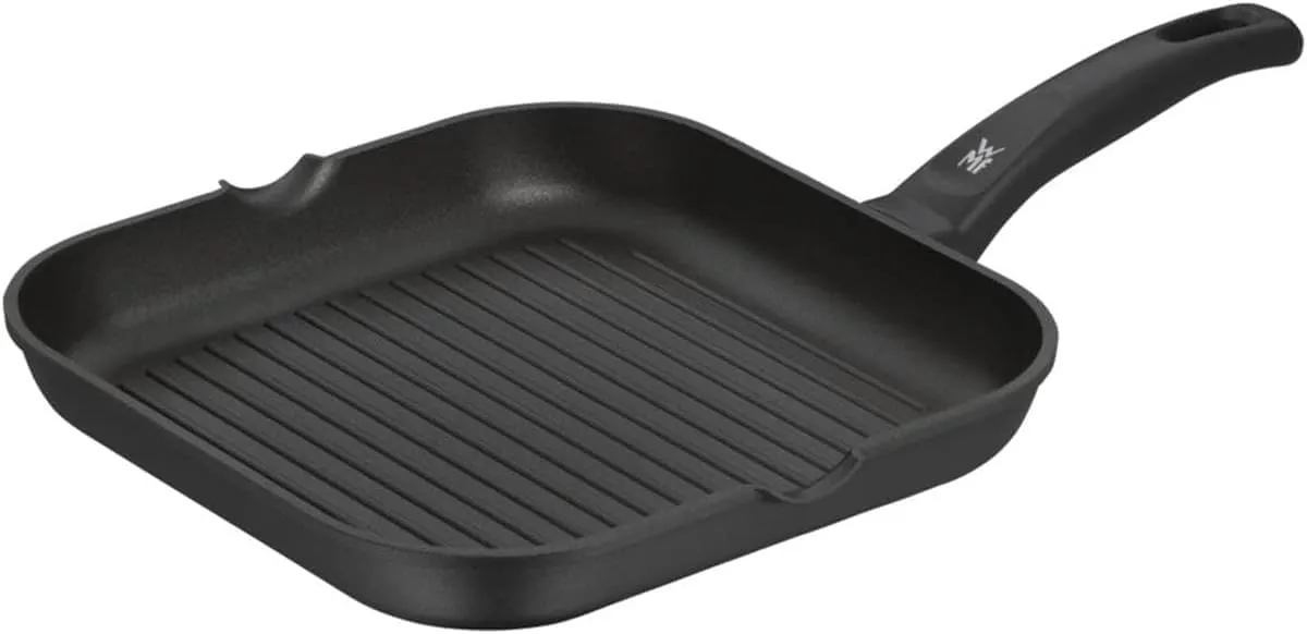 Bild von WMF Grillpfanne 27x27 cm aus beschichtetem Aluminium mit Ausguss und Kunststoffgriff