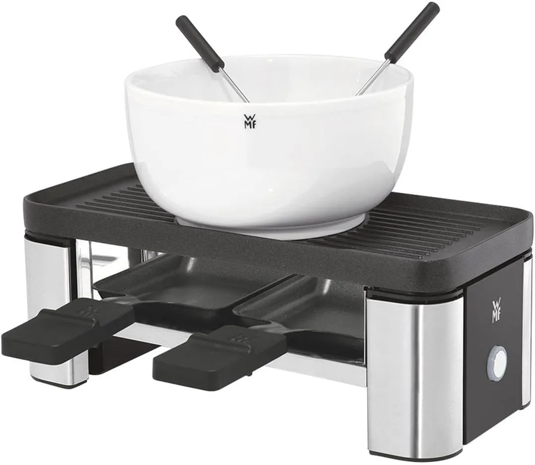 Bild von WMF KÜCHENminis Raclette für zwei aus rostfreiem Edelstahl