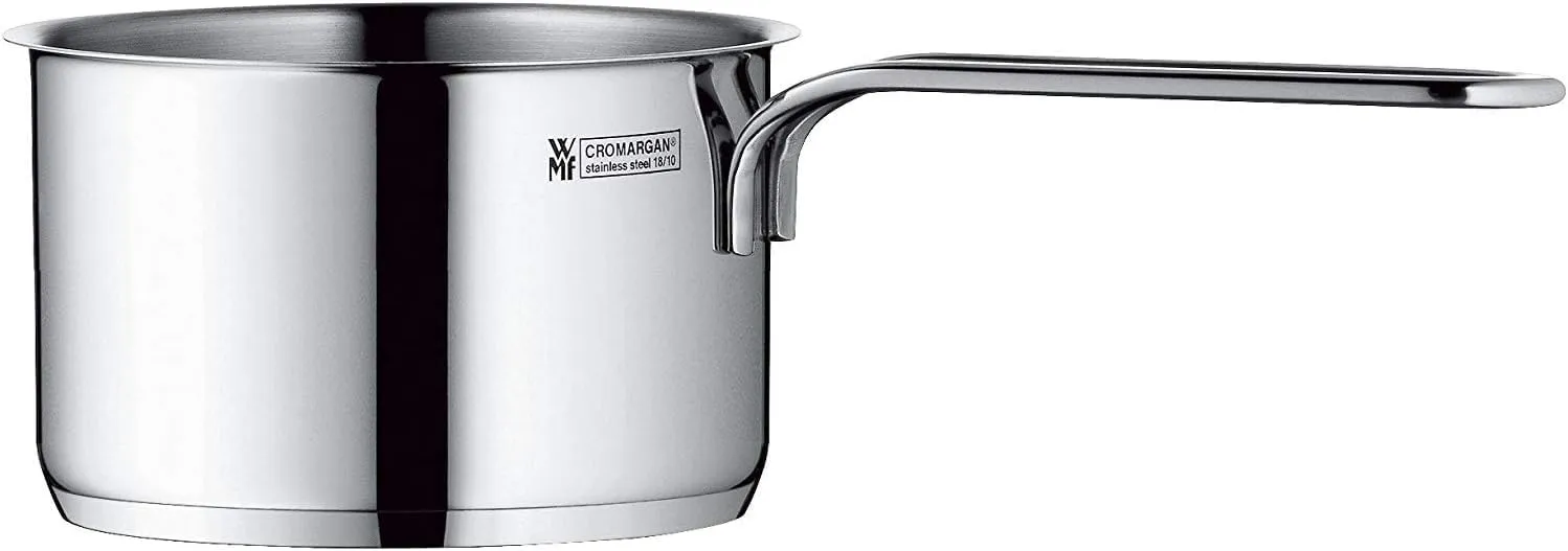 Bild von WMF Mini Stielkasserolle 10 cm aus Cromargan Edelstahl, 0,5 l, induktionsgeeignet und stapelbar, ideal für kleine Portionen