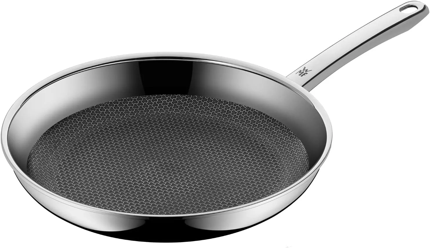 Bild von WMF Profi Resist Bratpfanne 28 cm aus Mehrschichtmaterial mit Wabenstruktur und Edelstahlgriff, backofenfest