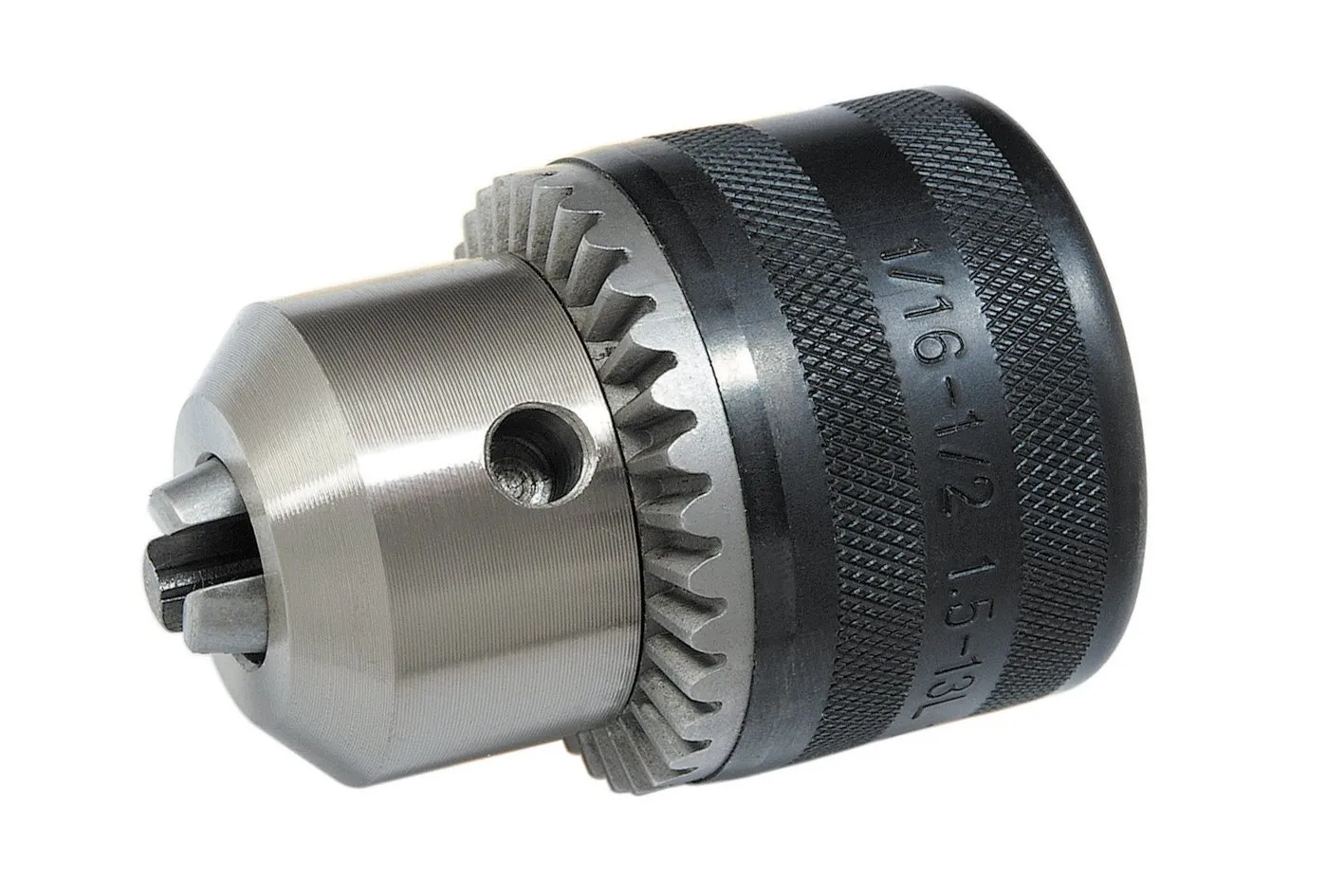 Bild von wolfcraft Bohrfutter 1,5-13 mm mit Innengewinde für Rechts- und Linkslauf, schlagbohrfest, 1/2 Zoll x 20
