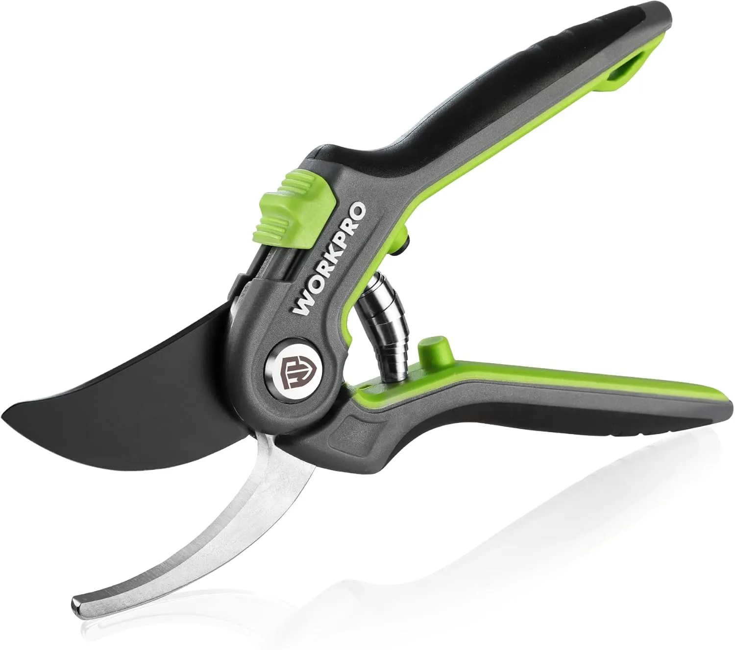Bild von WORKPRO Bypass Gartenschere mit 210 mm SK5 Klinge, ideal zum Beschneiden und Ernten