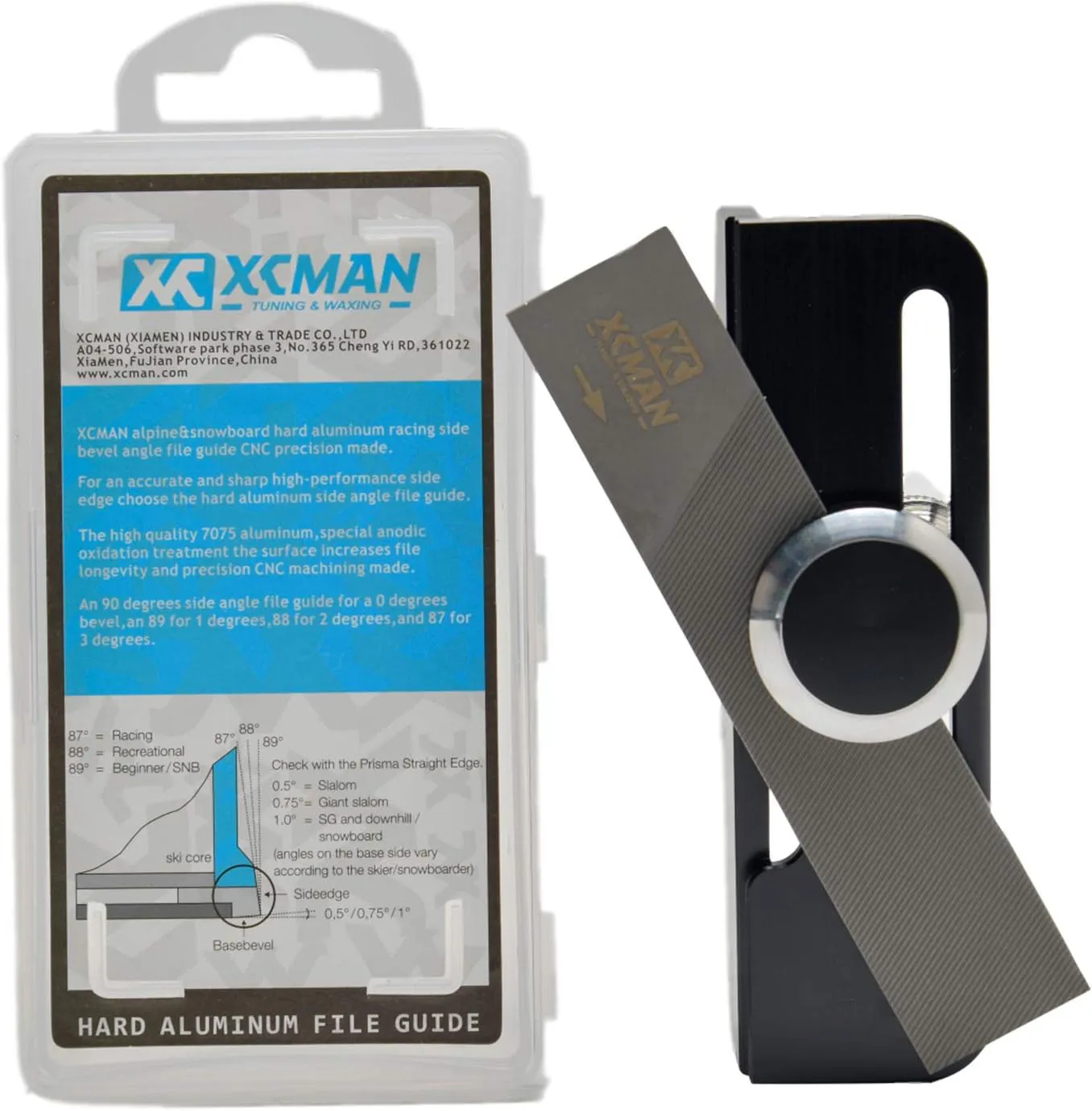 Bild von XCMAN Alpine Ski Snowboard Side Edge Tuner mit Klemme