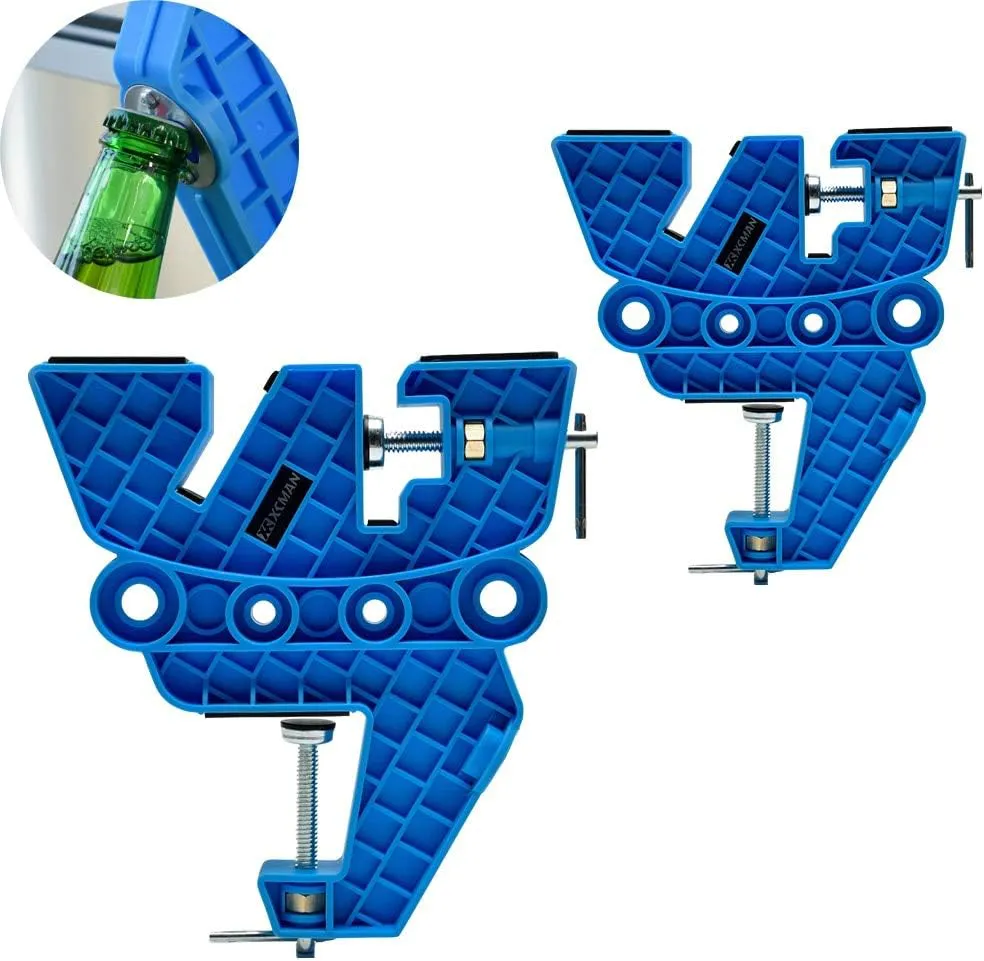 Bild von XCMAN Ski und Snowboard Schraubstock Set für Tuning und Reparatur mit rutschfesten Griffen und flexiblen Arbeitspositionen