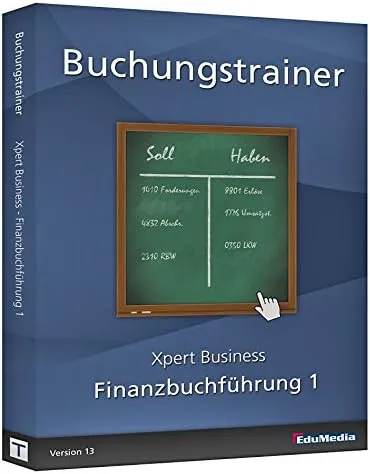 Bild von Xpert Business Buchungstrainer Finanzbuchführung 1 2022 mit interaktiver Belegsammlung für 750 Belege im SKR03 und SKR04