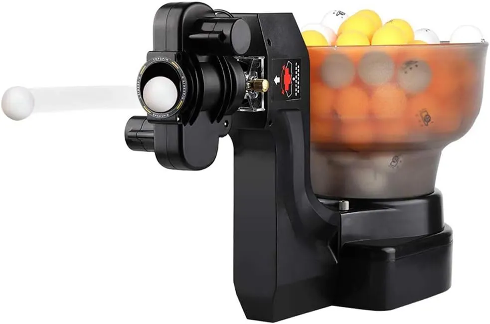 Bild von YUEWO Tischtennisroboter mit 36 Spins und automatischer Ballzufuhr für 100 Bälle