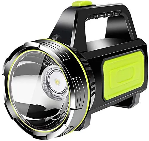 Bild von YUNYODA wiederaufladbare LED Taschenlampe mit seitlichem Licht und wasserdichtem Design