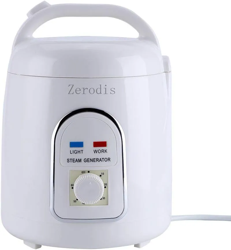 Bild von Zerodis Dampfbadgerät mit 1,8 Litern für Hautpflege, tragbar und für 220 Volt