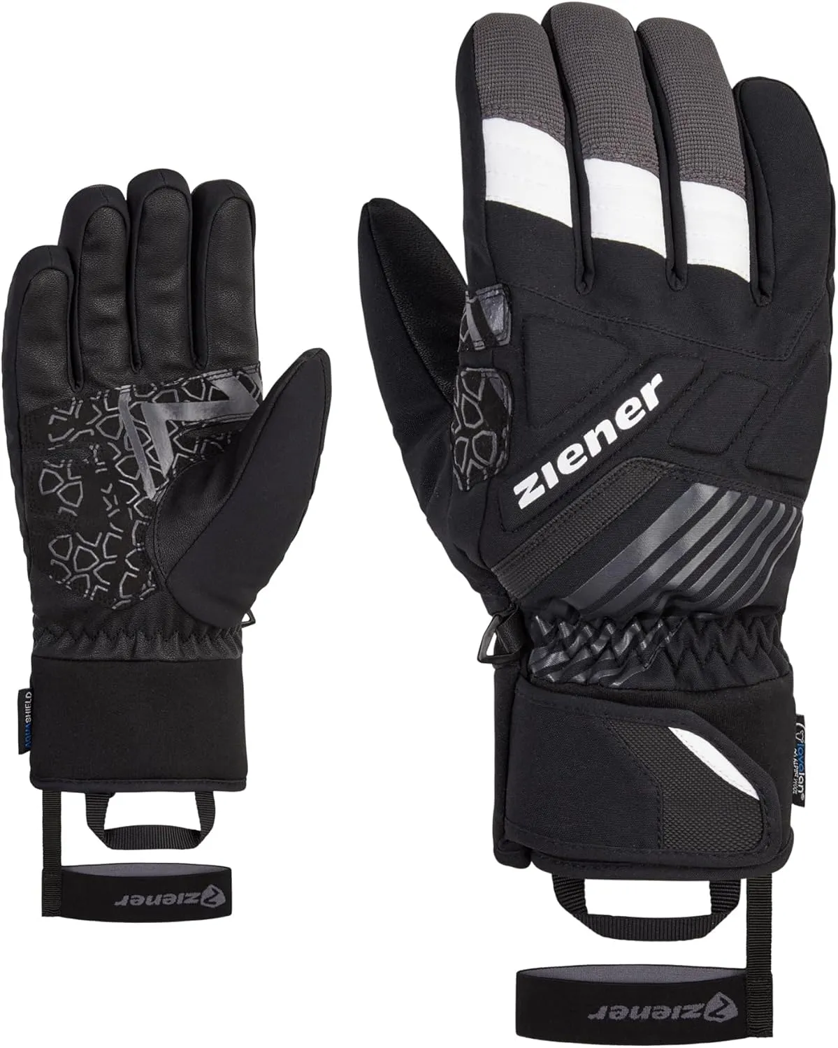 Bild von Ziener Genrix Herren Ski-Handschuhe aus wasserdichtem Alpine Wool