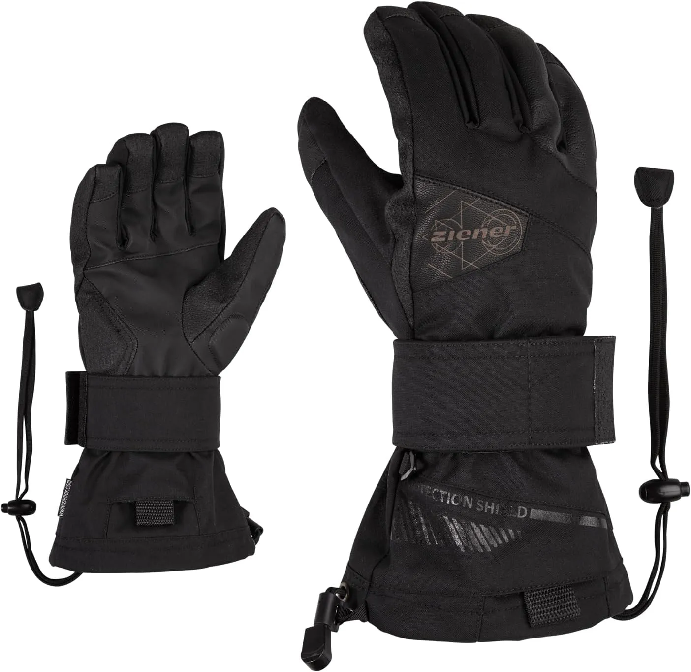 Bild von Ziener Maximus Snowboardhandschuhe für Wintersport, wasserdicht und atmungsaktiv mit Protektoren