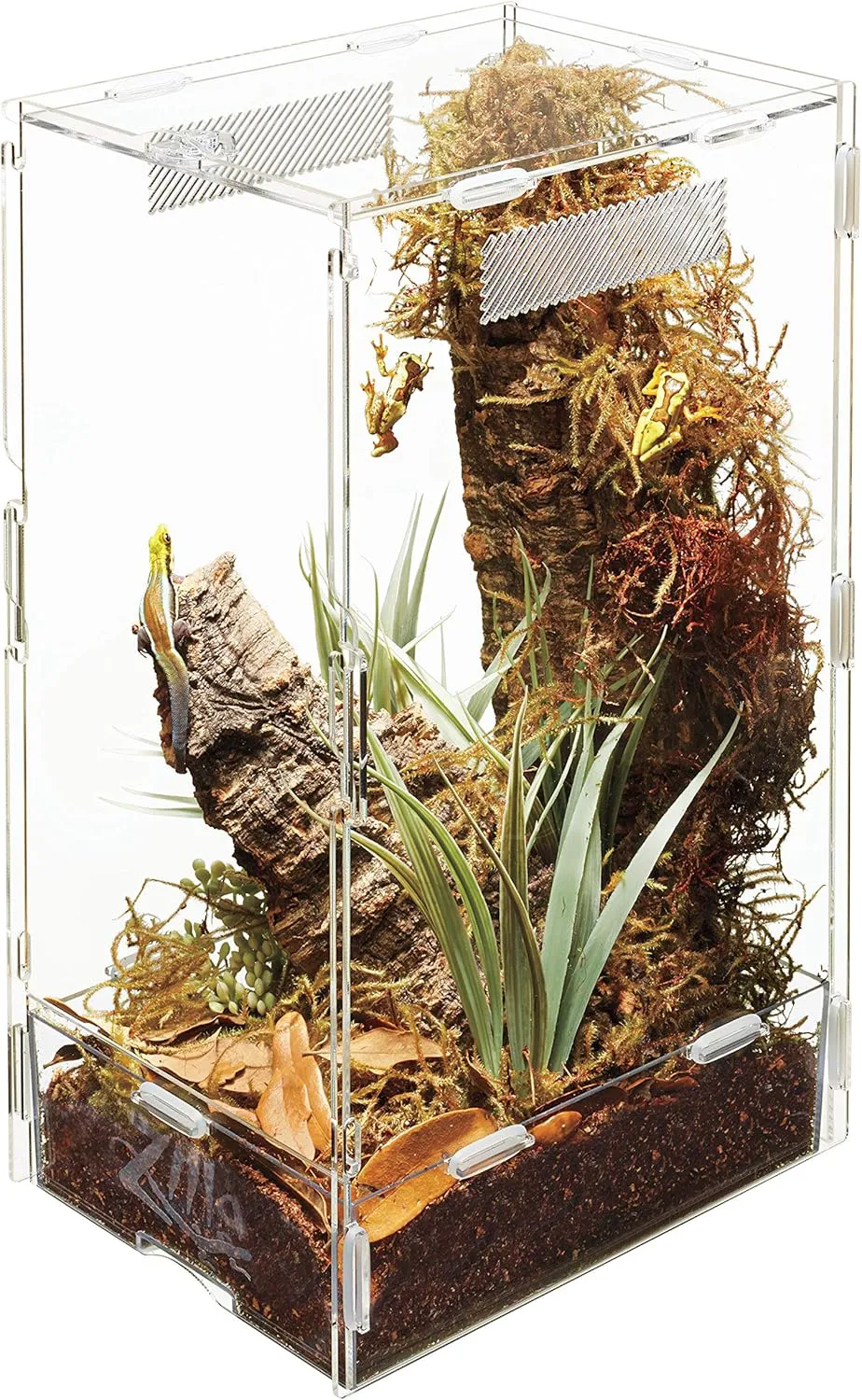 Bild von Zilla großes Micro Habitat Terrarium mit Verriegelungsriegel